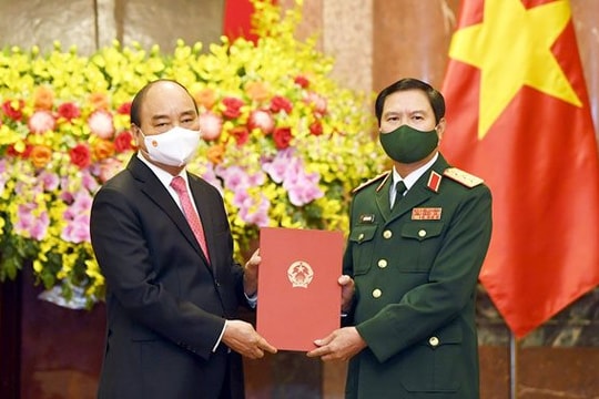 Chính thức bổ nhiệm Thượng tướng Nguyễn Tân Cương làm Tổng Tham mưu trưởng QĐND Việt Nam