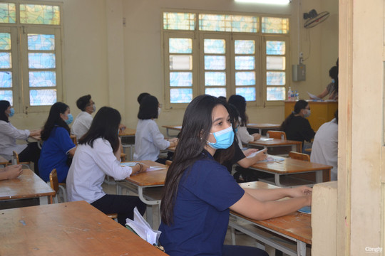 Chủ đề Covid-19 có trong đề thi Tiếng Anh vào lớp 10 ở Nghệ An