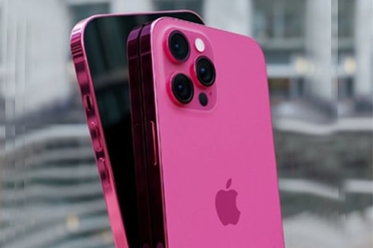 Xuất hiện hình ảnh iPhone 13 Pro Max màu hồng