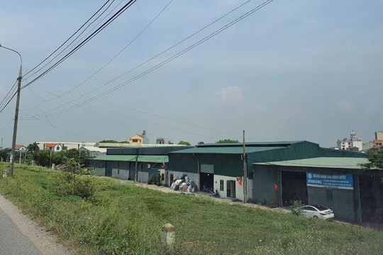 Huyện Đông Anh (Hà Nội): Chính quyền xã thừa nhận việc xây dựng trái phép trên đất dự án