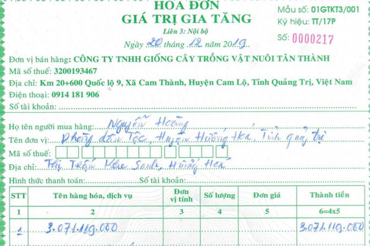 Quảng Bình: Một doanh nghiệp có dấu hiệu làm giả hồ sơ đấu thầu