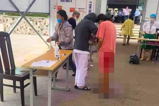 Hà Nội: Sản phụ đẻ rơi con khi đang khai báo y tế