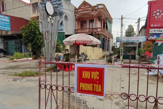 Thanh Hóa ghi nhận thêm 1 ca tái dương tính khi trở về cách ly tại nhà