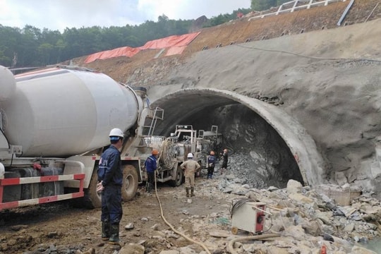 Các nhà thầu thi công cao tốc Bắc- Nam qua Thanh Hóa vừa đảm bảo tiến độ vừa phòng dịch Covid-19