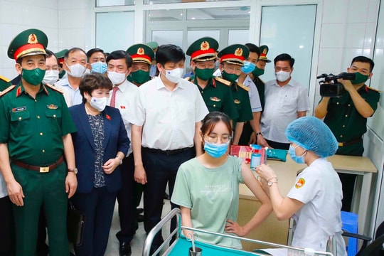 13.000 người tiêm thử nghiệm vắc xin Covid-19 "made in Việt Nam" giai đoạn 3