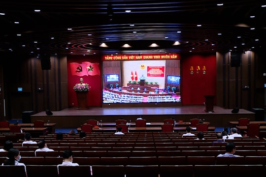 TANDTC tham gia Hội nghị trực tuyến toàn quốc Sơ kết 5 năm thực hiện "Học tập và làm theo tư tưởng, đạo đức, phong cách Hồ Chí Minh"