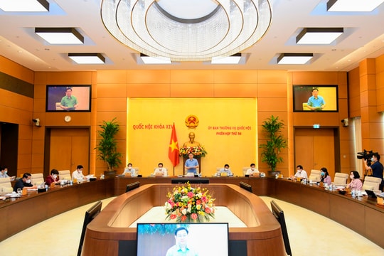 Phiên họp thứ 57 UBTVQH:  Cho ý kiến về việc kiện toàn thành viên Hội đồng Thẩm phán TANDTC