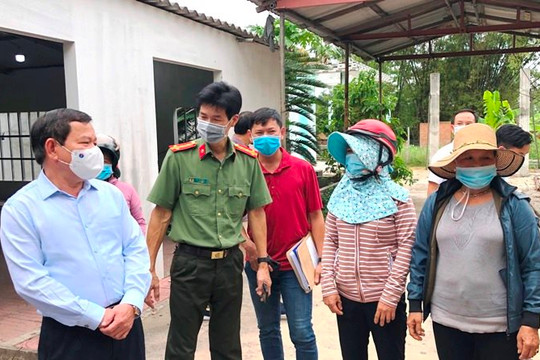 Quảng Ngãi: Chủ tịch tỉnh gặp gỡ người dân vùng dự án thép Hòa Phát - Dung Quất