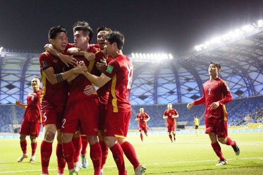 Việt Nam thăng tiến vào vị trí 90 trên bảng xếp hạng FIFA