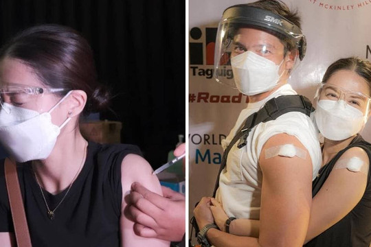 Phản ứng trái ngược của Marian Rivera trước và sau khi tiêm vắc-xin COVID-19