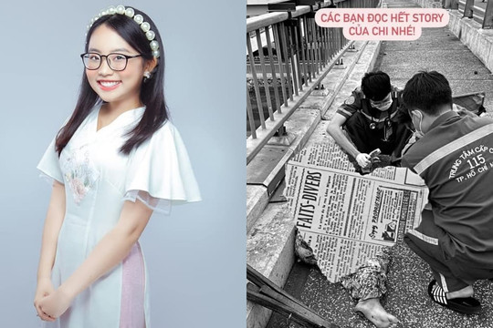 Phương Mỹ Chi có hành động đẹp khi gặp người bị nạn lúc sáng sớm, nhưng vẫn tự trách bản thân vì một lý do
