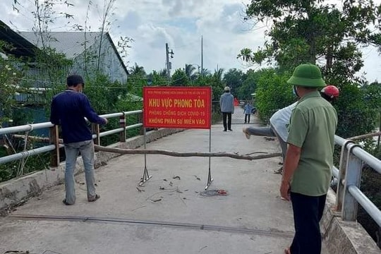 Giãn cách xã hội thị xã Cai Lậy và huyện Cái Bè theo Chỉ thị 16 từ 0h ngày 14/6