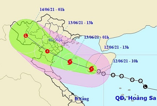 Bão số 2 đổ bộ vào đất liền: Nhiều tỉnh thành có mưa trên diện rộng