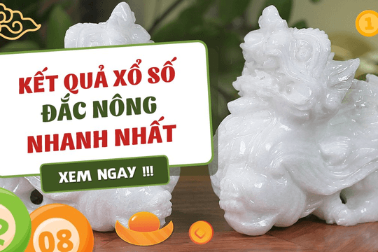 XSDNO 12/6 - Xổ số Đắk Nông 12/6 - Xổ số kiến thiết Đắk Nông 12/6/2021
