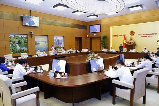 Khai mạc phiên họp thứ 57 của Ủy ban Thường vụ Quốc hội