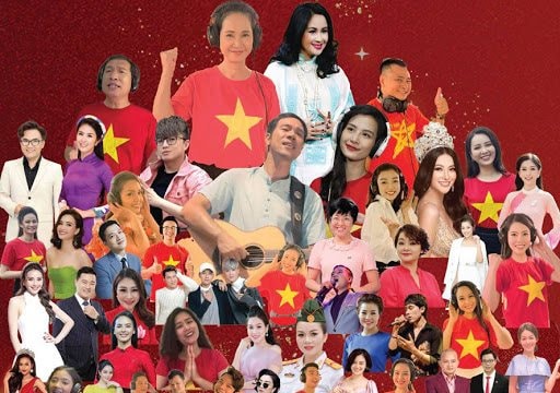 50 nghệ sĩ hát cổ vũ tuyến đầu chống dịch
