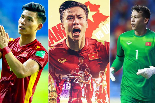 Quế Ngọc Hải, Văn Thanh cùng các cầu thủ ĐT Việt Nam gửi lời cảm ơn và xin lỗi khán giả sau trận đấu với UAE