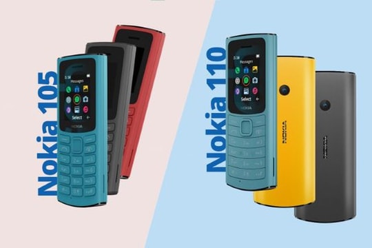 Nokia 110 4G và 105 4G ra mắt