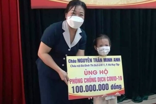 Lan tỏa những tấm lòng nhân ái cùng chống dịch Covid-19