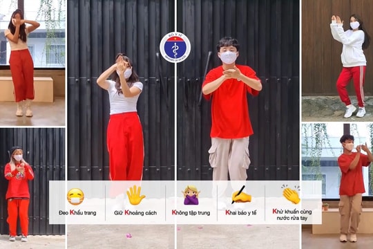 Bộ Y tế ra mắt "Vũ điệu 5K" đẩy lùi Covid-19
