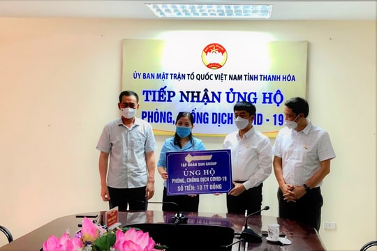 ‏Sun Group ủng hộ Thanh Hóa 10 tỷ đồng phòng chống dịch Covid-19