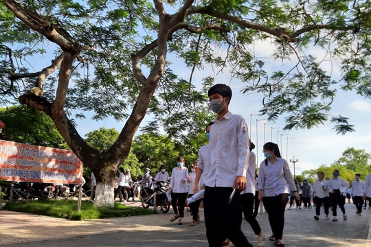 Bắc Giang: điều chỉnh lịch thi và thời gian làm bài đầu vào lớp 10 THPT