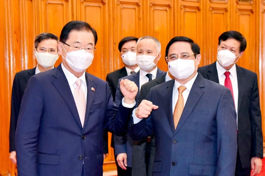 Việt Nam-Hàn Quốc: Thúc đẩy các lĩnh vực hợp tác xứng tầm với quan hệ và tiềm lực hai nước