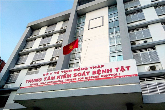 Nhân viên nghi nhiễm COVID-19, CDC Đồng Tháp tạm dừng hoạt động