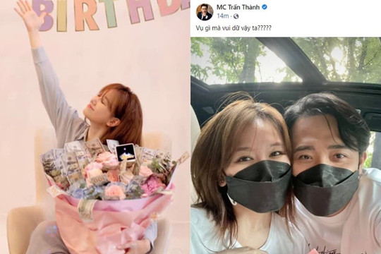 Trấn Thành ẩn ý có 'tin vui', Hari Won đăng status nói rõ sự thật giữa ồn ào