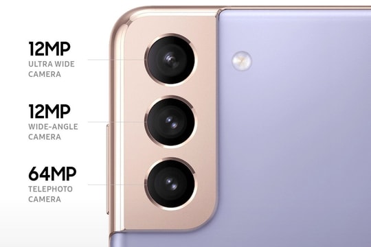 Galaxy S22 và S22+ có camera chính 50 MP và ống kính tele tốt hơn