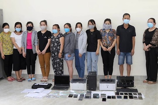 Triệt phá đường dây lô đề, giao dịch tiền tỉ ở Đồng Hới