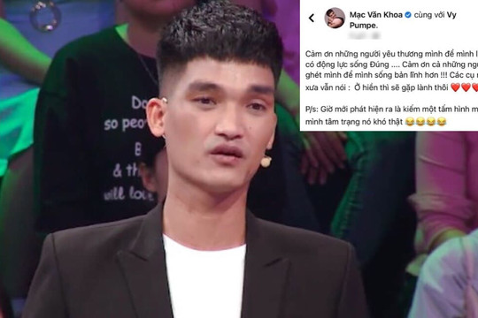 Gặp biến lớn trong kinh doanh, Mạc Văn Khoa đăng đàn nói một câu tâm trạng khiến netizen ngỡ ngàng