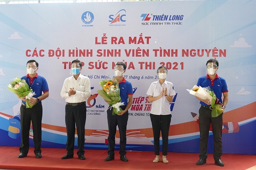Ra mắt đội hình tình nguyện “Tiếp sức mùa thi” năm 2021