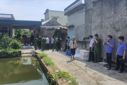 Nguyên nhân ban đầu vụ con rể sát hại cả nhà bố mẹ vợ ở Thái Bình