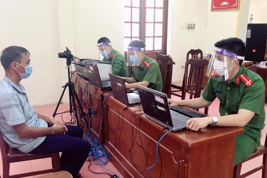 Phúc Thọ: Đảm bảo điều kiện cấp CCCD mùa nắng nóng