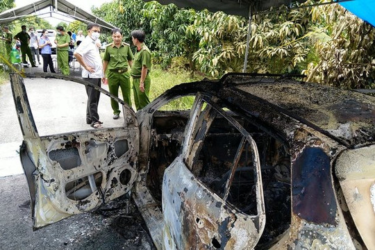 Xác định nguyên nhân tài xế taxi tự thiêu bằng xăng gây tử vong