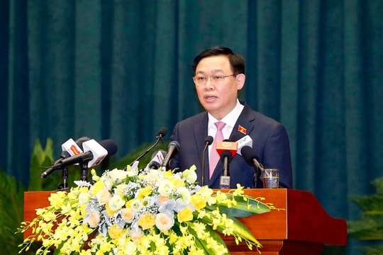 Chủ tịch Quốc hội: Hải Phòng nghiên cứu đề xuất thể chế, chính sách đặc thù để phát triển nhanh, bền vững