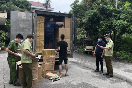 Tuyên Quang: Tạm giữ xe tải chở hàng nghìn thiết bị máy lọc nước không rõ nguồn gốc