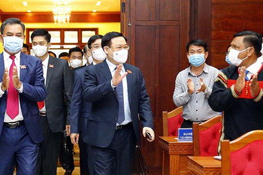 Chủ tịch Quốc hội: Đưa Đắk Lắk trở thành cực tăng trưởng kinh tế, có sức hấp dẫn trong khu vực Tây Nguyên