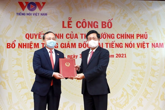 Bí thư Hưng Yên nhận quyết định làm Tổng Giám đốc Đài tiếng nói Việt Nam
