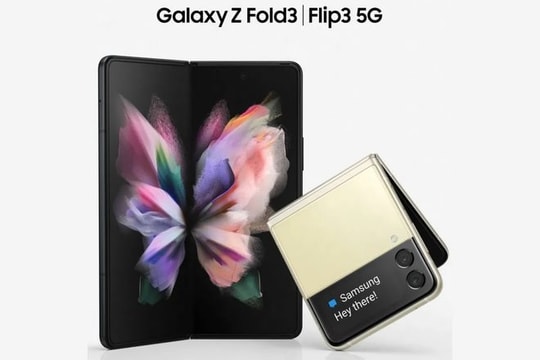 Lộ ảnh bộ đôi smartphone gập Samsung Galaxy Z Fold 3 và Z Flip 3