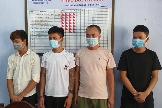 Bắt giữ nhiều đối tượng đánh bạc qua mạng mùa EURO
