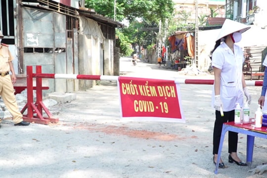 Vĩnh Phúc dừng hoạt động 9 chốt kiểm soát dịch Covid-19 từ 1/7