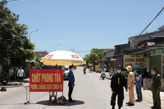 Thành phố Vinh hết cách ly xã hội