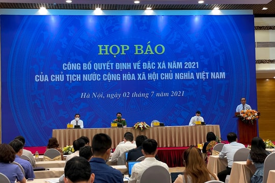 Công bố Quyết định đặc xá năm 2021