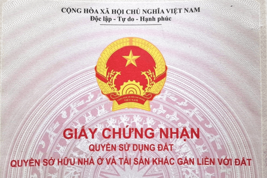 Bộ Tài nguyên và Môi trường đề nghị sổ đỏ phải ghi tên cả 2 vợ chồng