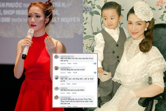 Khoe ảnh bé Bo lên mạng xã hội, Hòa Minzy bày tỏ nỗi lo sợ, dân mạng mỉa mai: 'Sợ mà mắc gì đăng hoài'