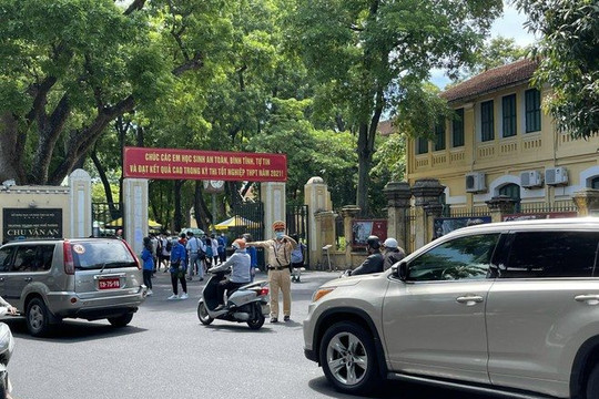 Đảm bảo tuyệt đối ATGT, phục vụ thí sinh thi tốt nghiệp THPT 2021