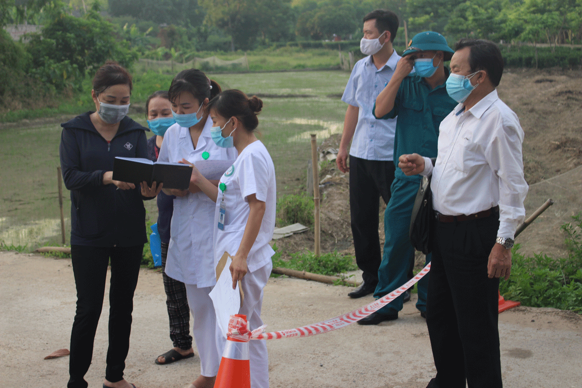 Thái Nguyên truy vết các trường hợp liên quan ca nhiễm SARS-CoV-2 ở Hà Nội
