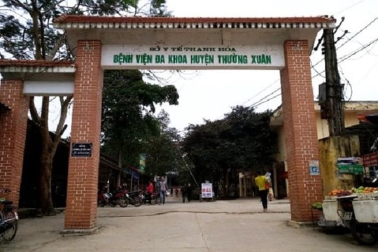 Thanh Hóa: Tạm thời dừng tiếp nhận bệnh nhân tại BV Đa khoa Thường Xuân 